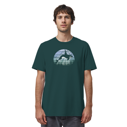 Retro Tiefsee Schwertwal Orca - Organic Shirt