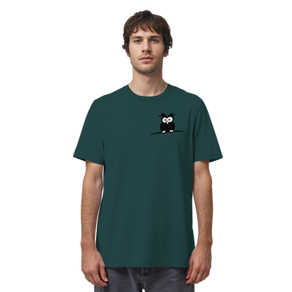 Kleine struppige Eule - Organic Shirt