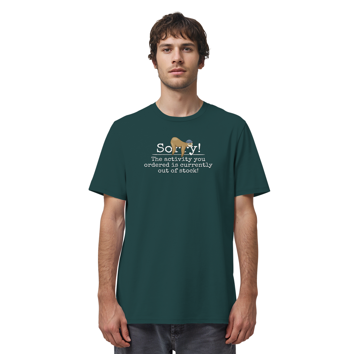 No-Activity Faultier - Organic Shirt