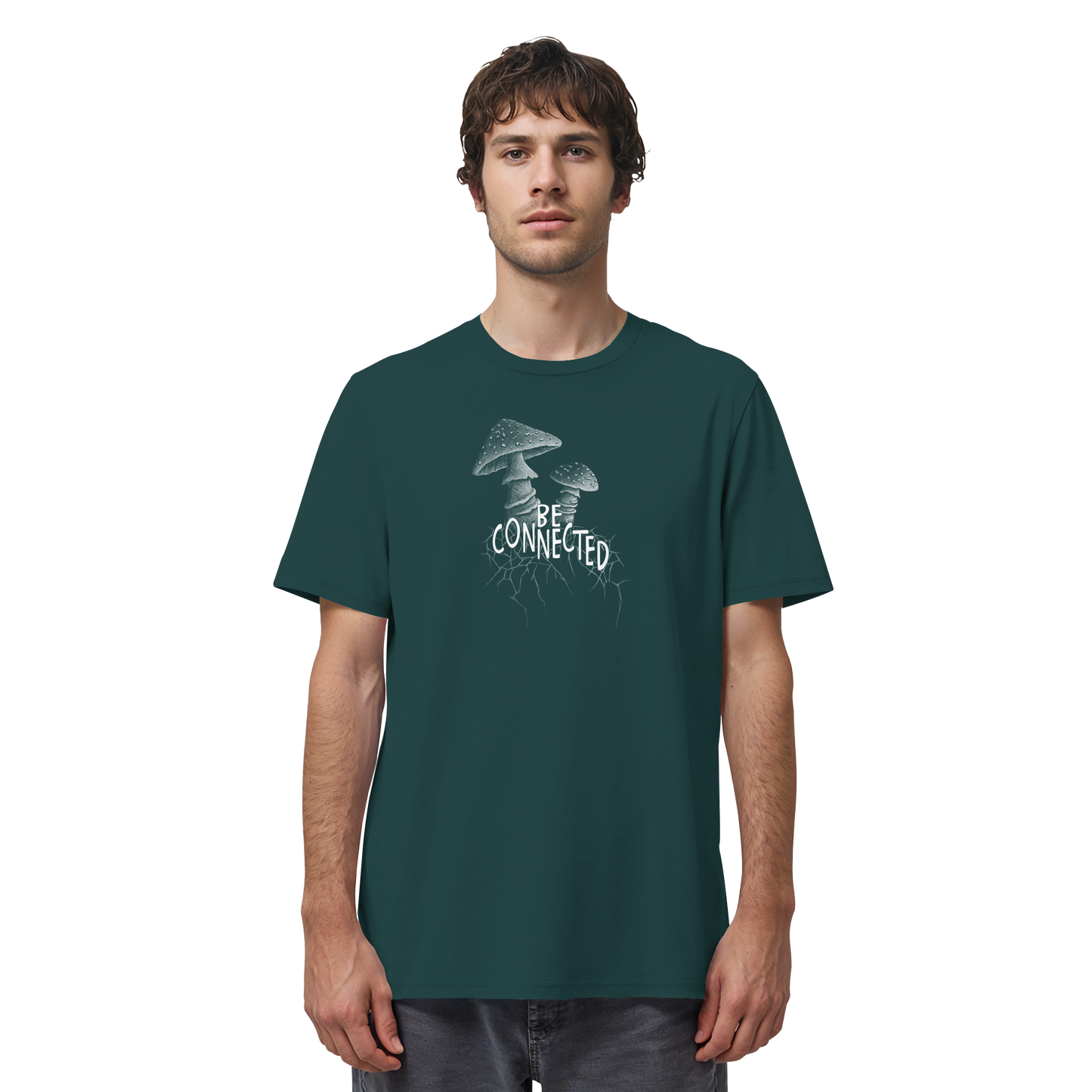 Be Connected Panther-Pilz - Organic Shirt
