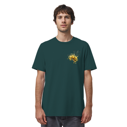 Lässige kleine Honig-Biene - Organic Shirt