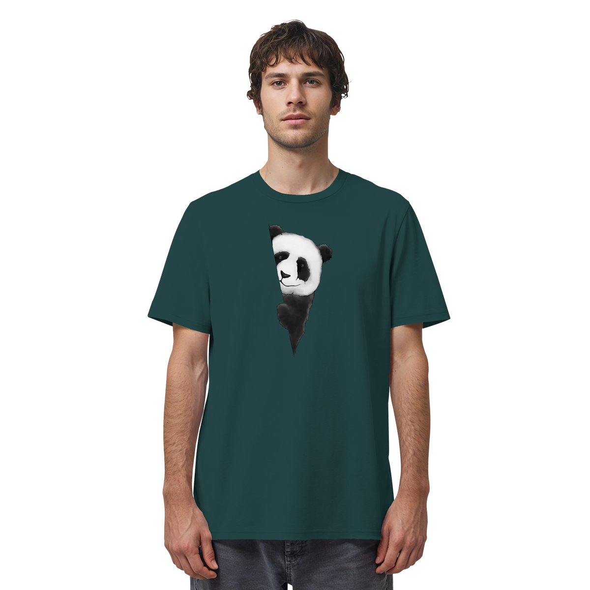 Panda Bär Illustration - Organic Shirt