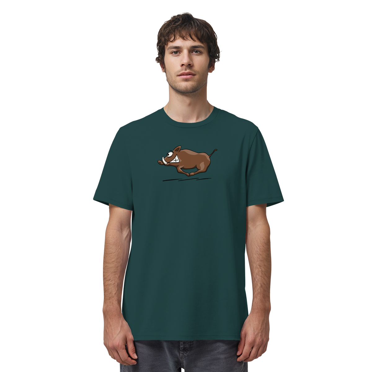 sauwildes Wildschwein | Wildsau  - Organic Shirt