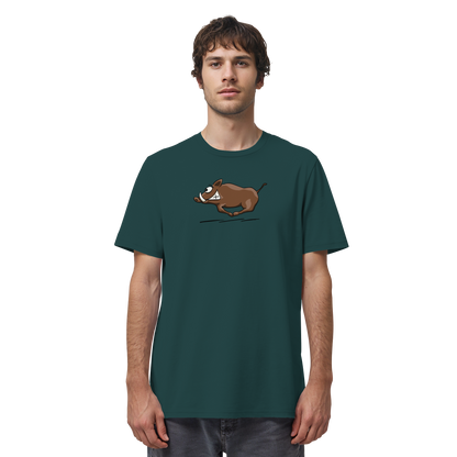 sauwildes Wildschwein | Wildsau  - Organic Shirt
