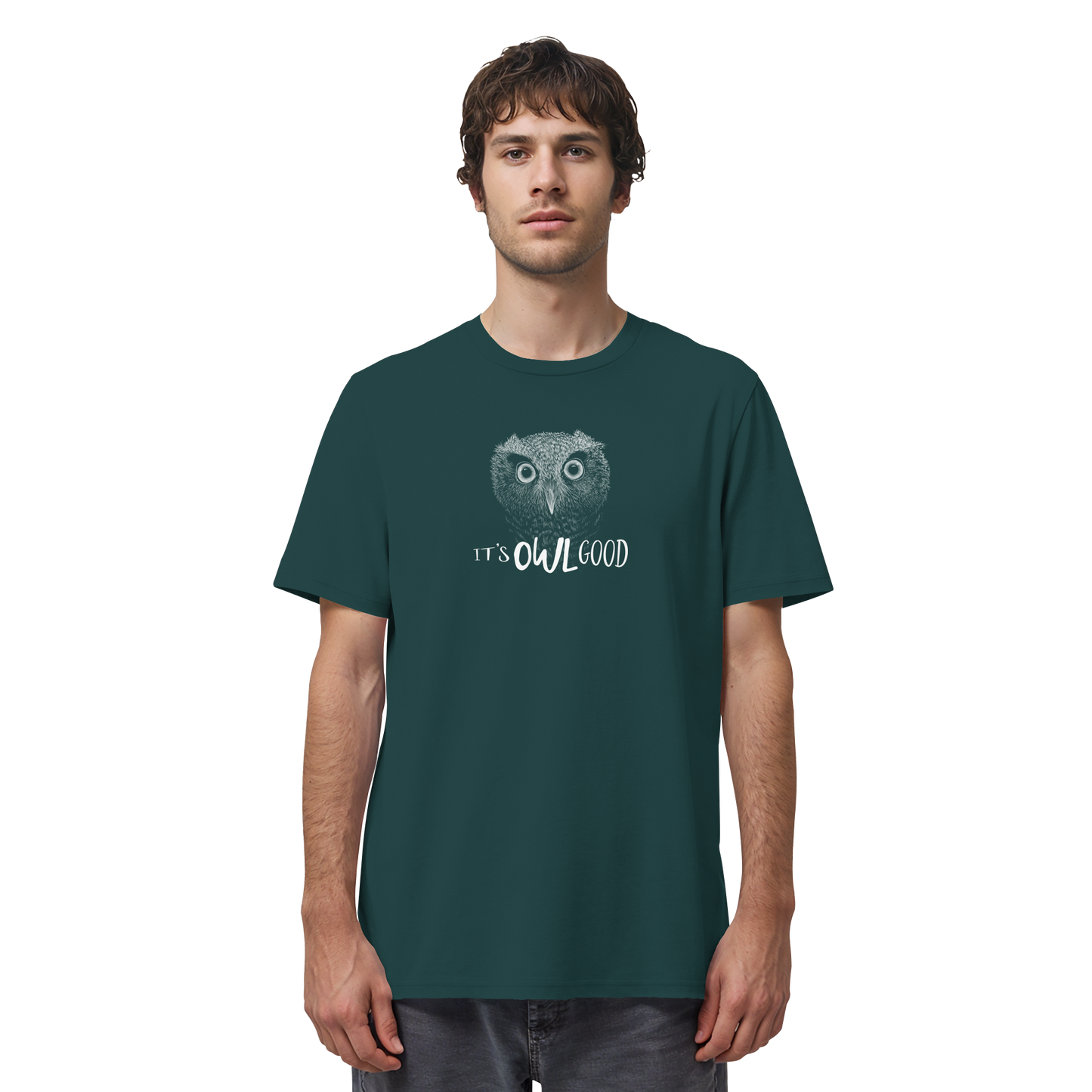 OWL Good | Kritzel-Kunst-Eule - Organic Shirt