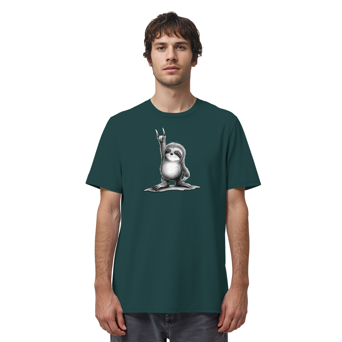 Rock On Party Faultier - Organic Shirt