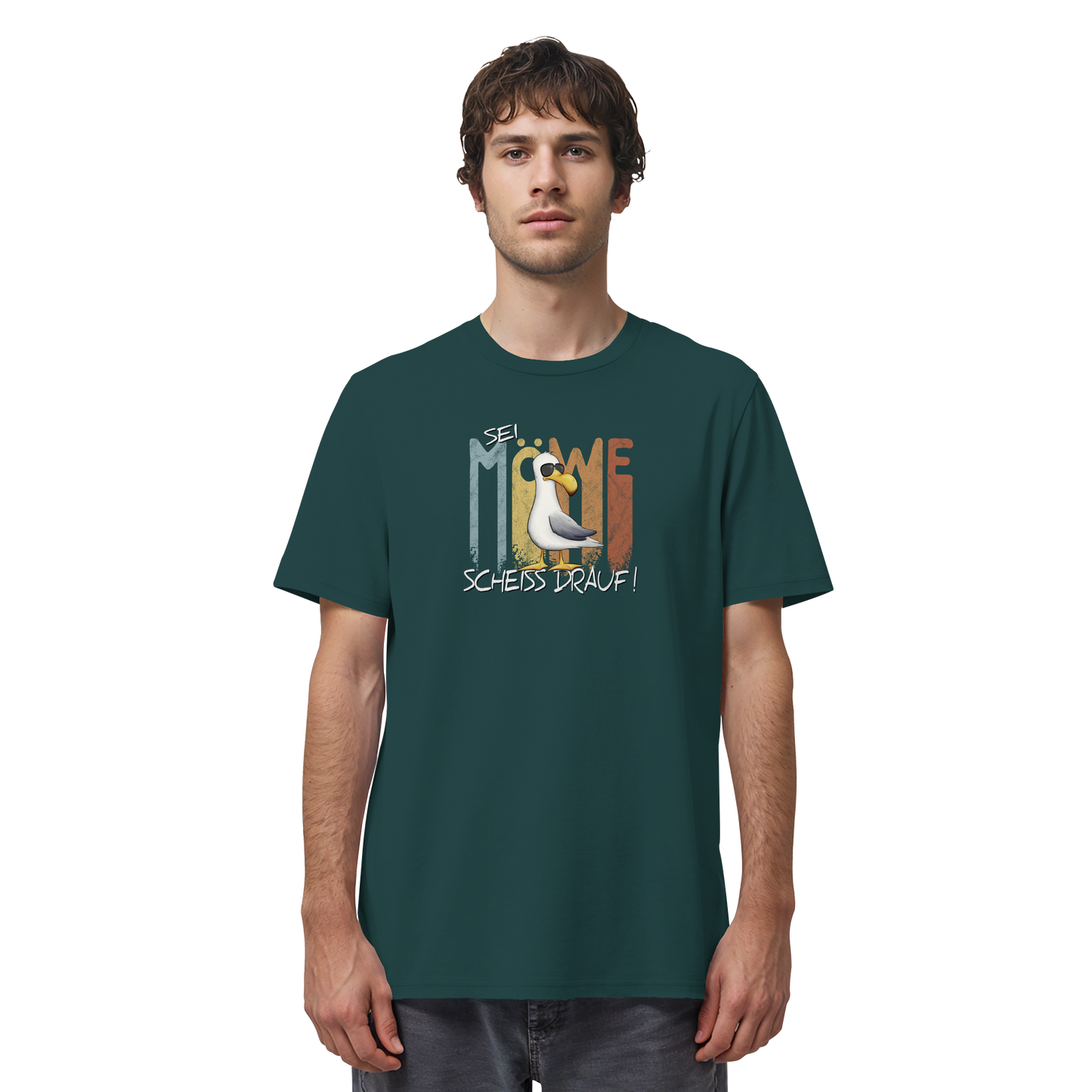 Sei Möwe Scheiß Drauf  - Organic Shirt