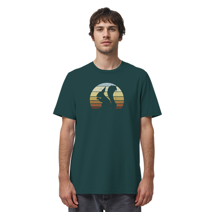 Retro Eichhörnchen Silhouette - Organic Shirt