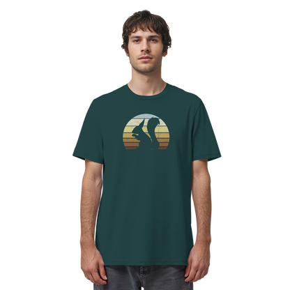 Retro Eichhörnchen Silhouette - Organic Shirt