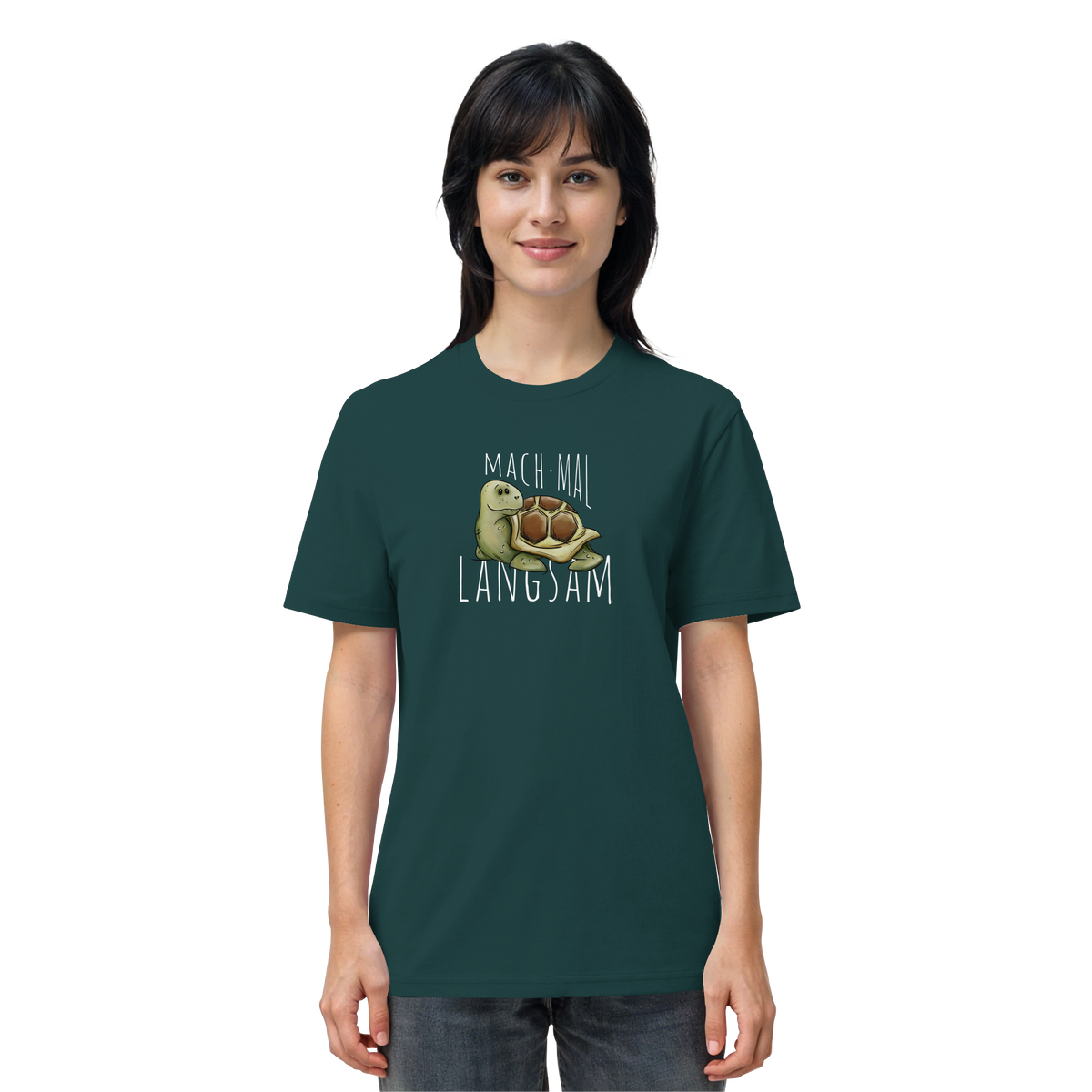 Mach mal langsam Schildkröte - Organic Shirt