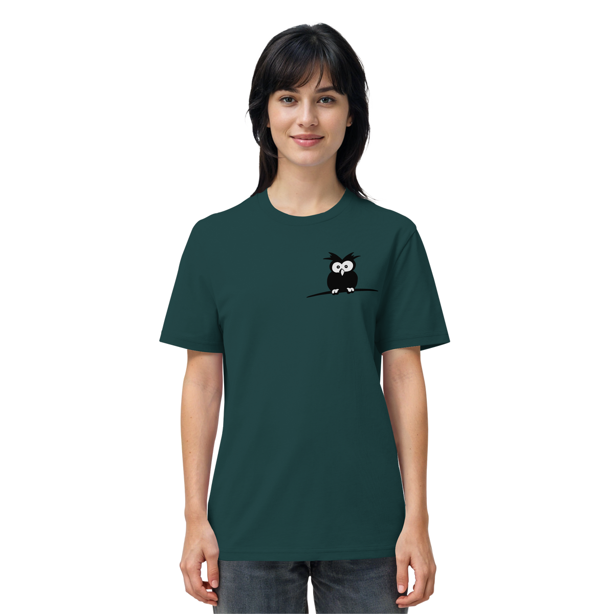 Kleine struppige Eule - Organic Shirt