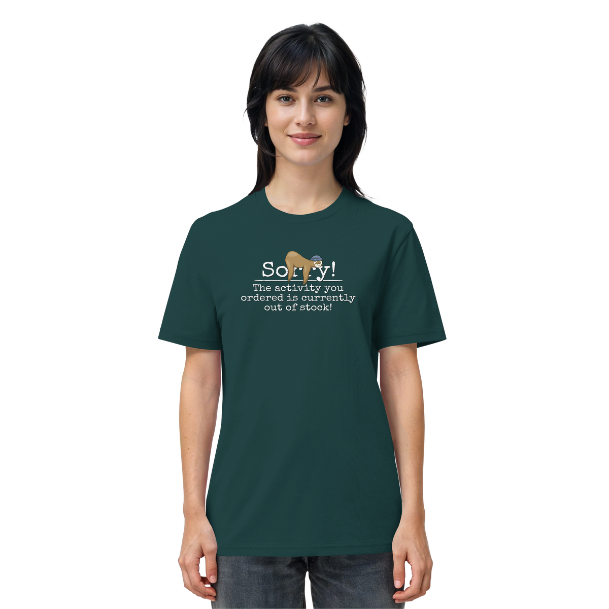 No-Activity Faultier - Organic Shirt