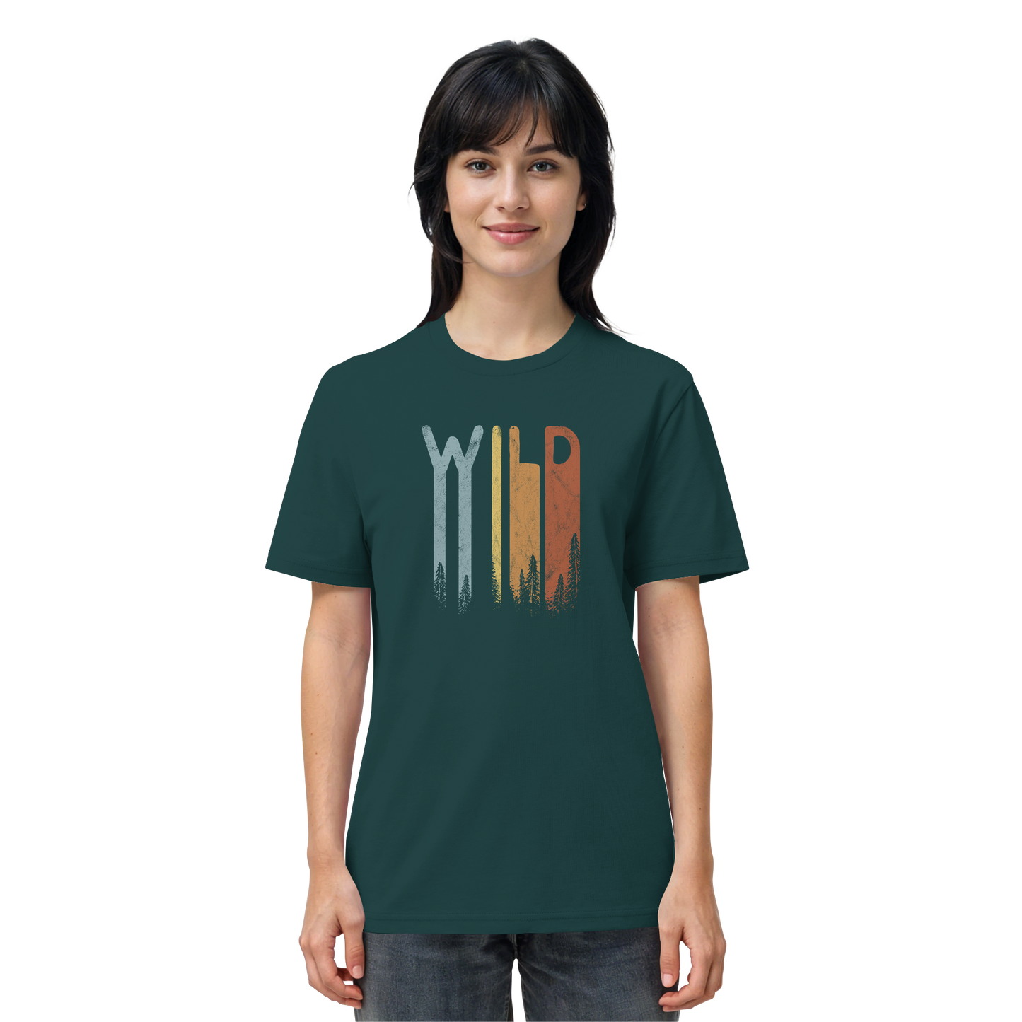 Wild Retro Schriftzug - Organic Shirt