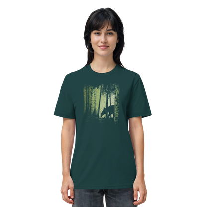 Lässiger Tapir im Zwielicht Wald - Organic Shirt