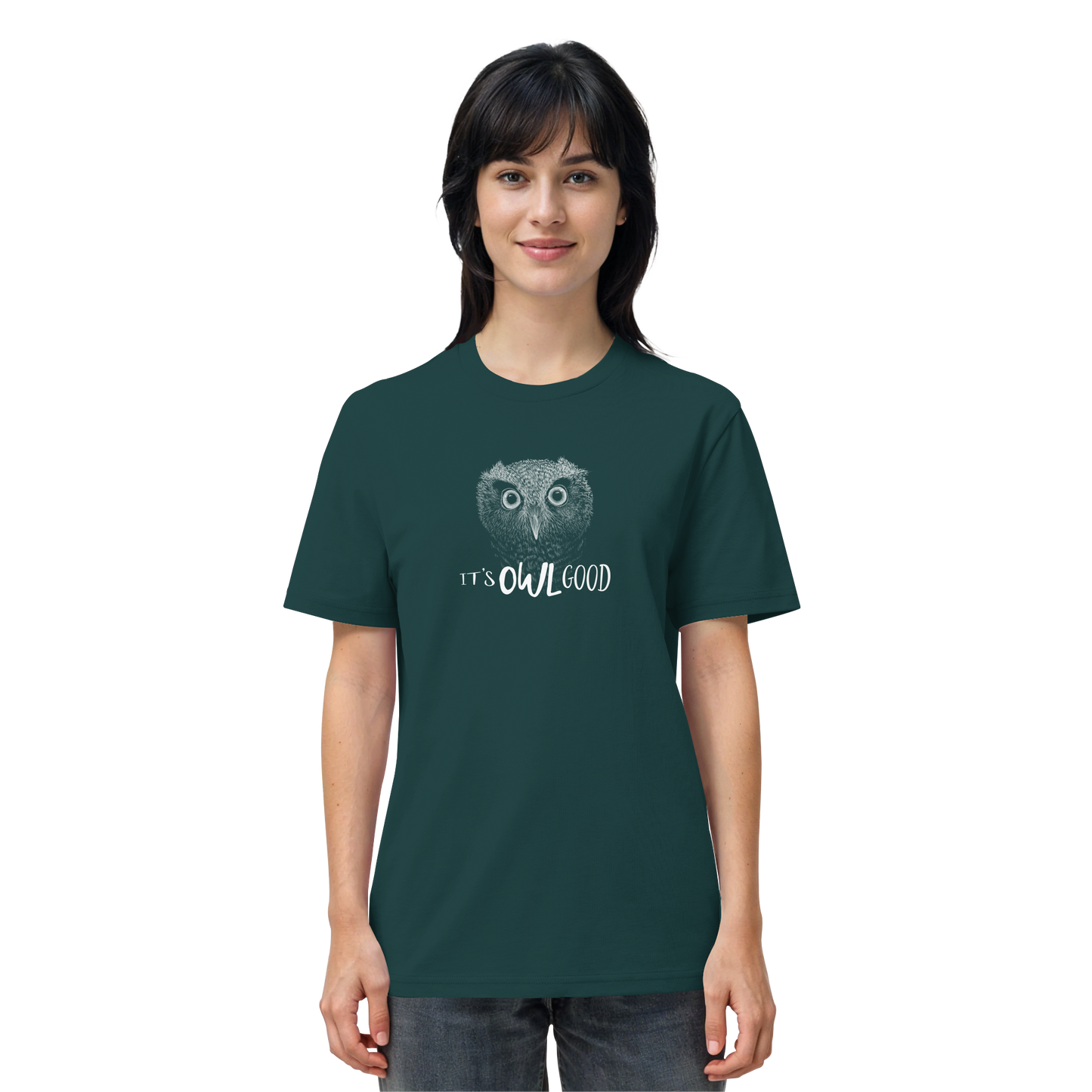 OWL Good | Kritzel-Kunst-Eule - Organic Shirt