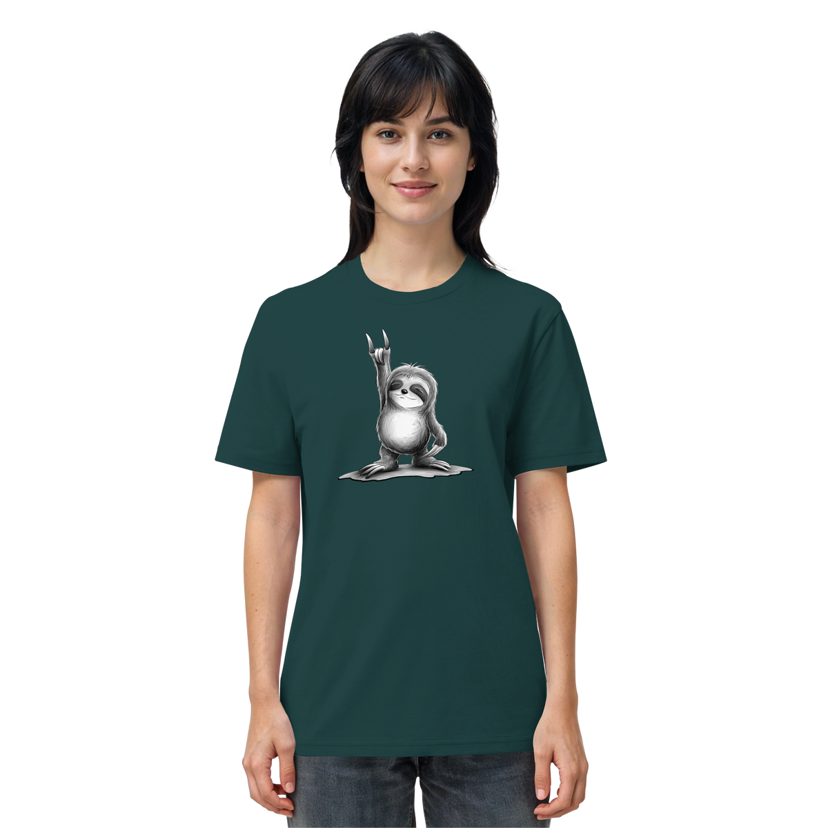Rock On Party Faultier - Organic Shirt