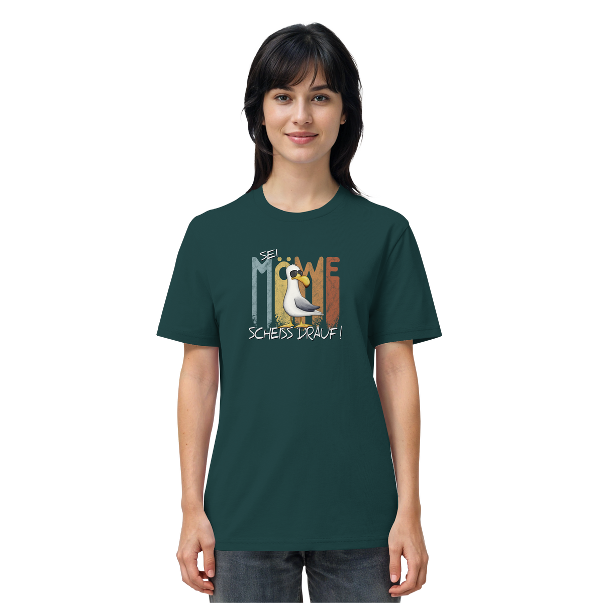 Sei Möwe Scheiß Drauf  - Organic Shirt
