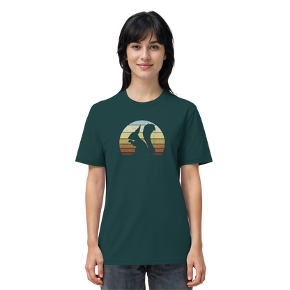Retro Eichhörnchen Silhouette - Organic Shirt