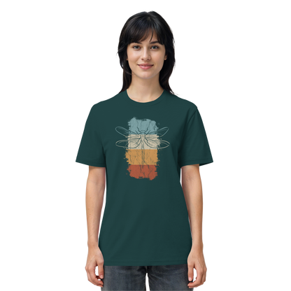 Retro Kunst Libelle | Vintage Dragonfly - Organic Shirt