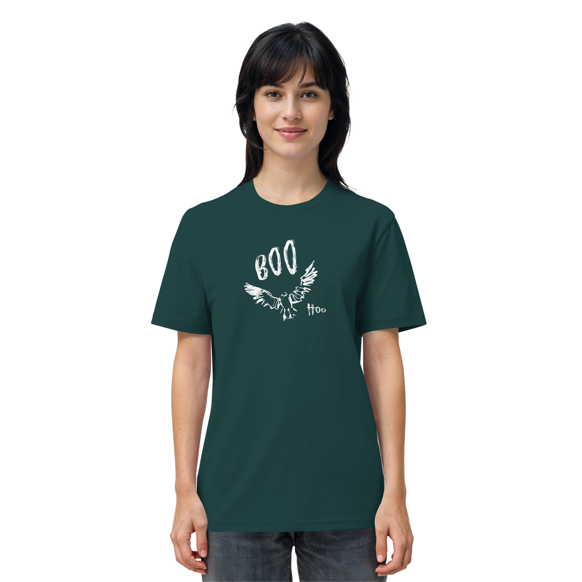 Boo Hoo! Fliegende Eule  - Organic Shirt