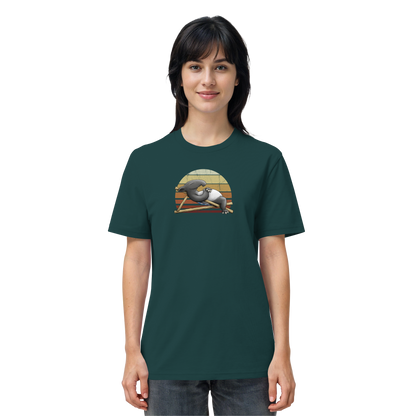 Lässiger Retro Sundown Tapir - Organic Shirt