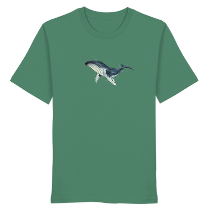 Tiefsee Ozean-Riese Buckelwal - Organic Shirt