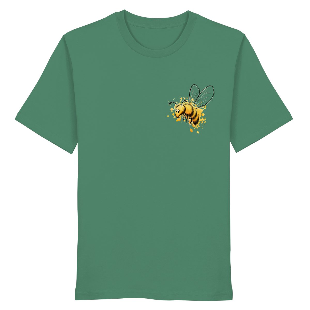 Lässige kleine Honig-Biene - Organic Shirt
