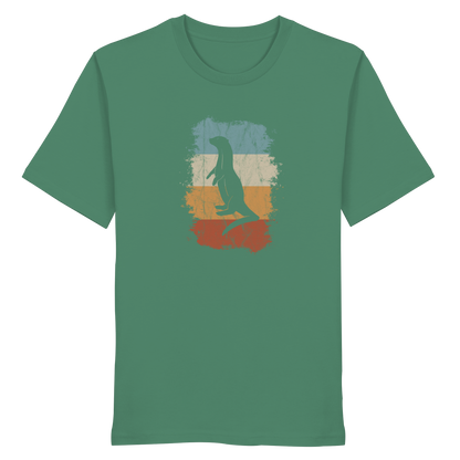 Retro Otter Fischotter Silhouette - Organic Shirt