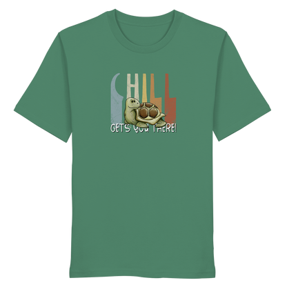 Gechillt gemütliche Schildkröte - Organic Shirt