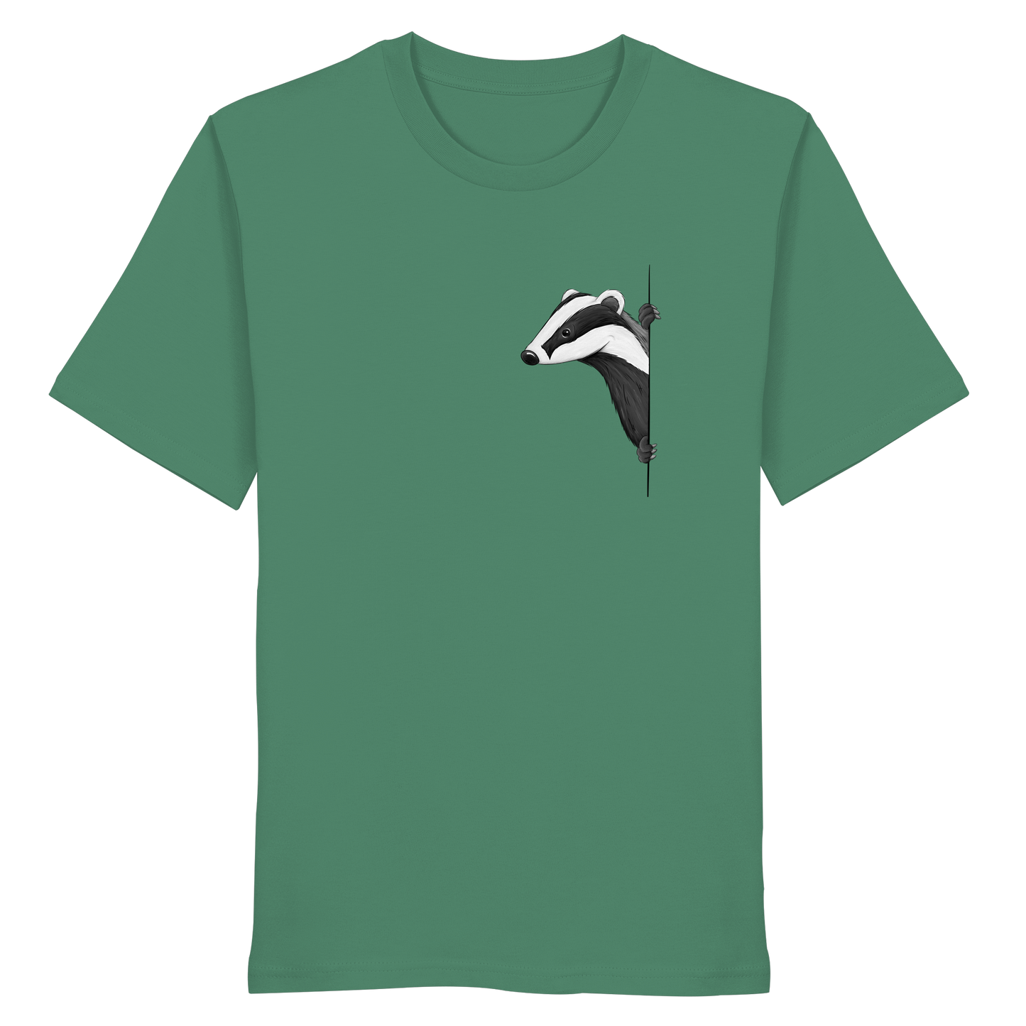 Lässiger Dachs Meister Grimbart - Organic Shirt