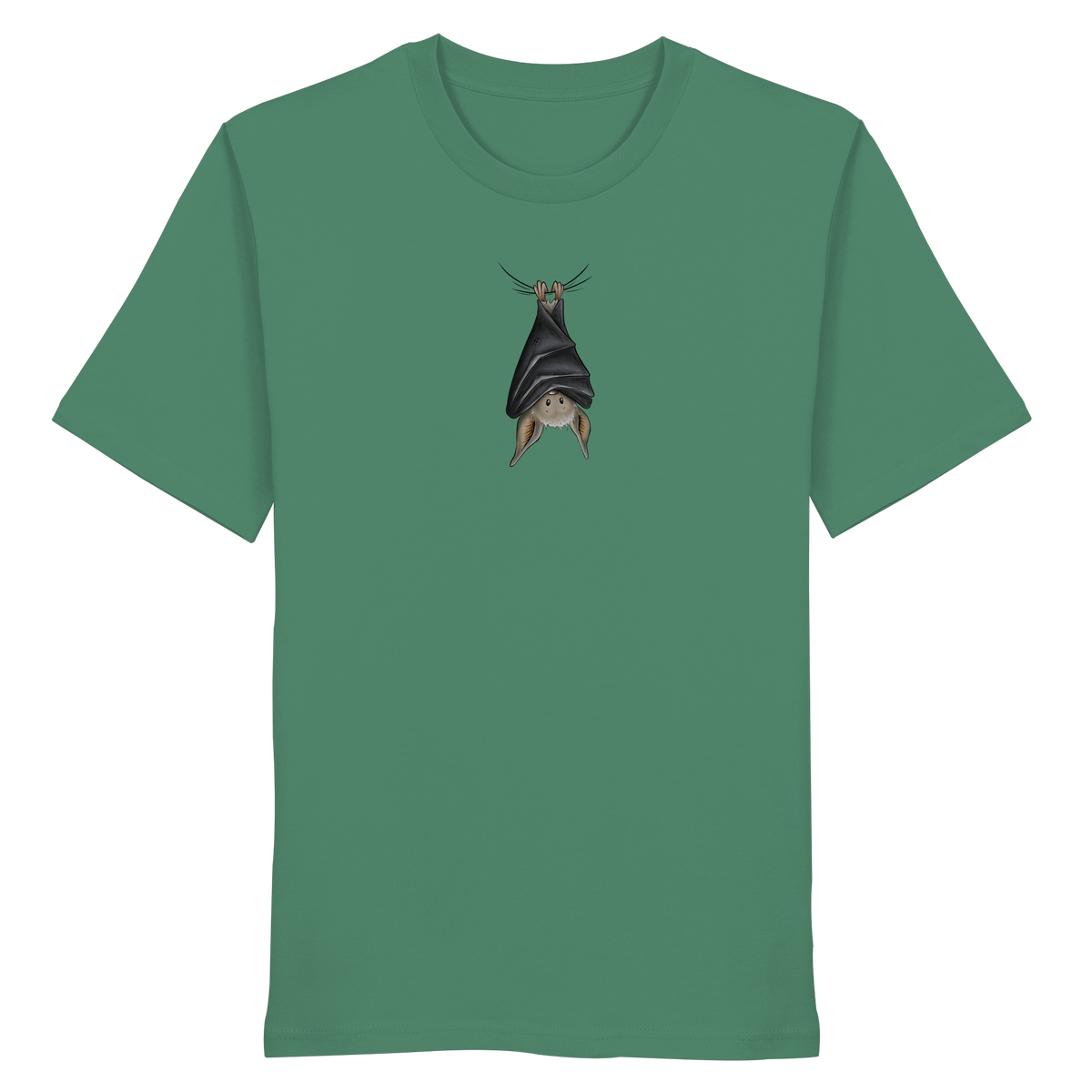 Lustig chillende Fledermaus - Organic Shirt