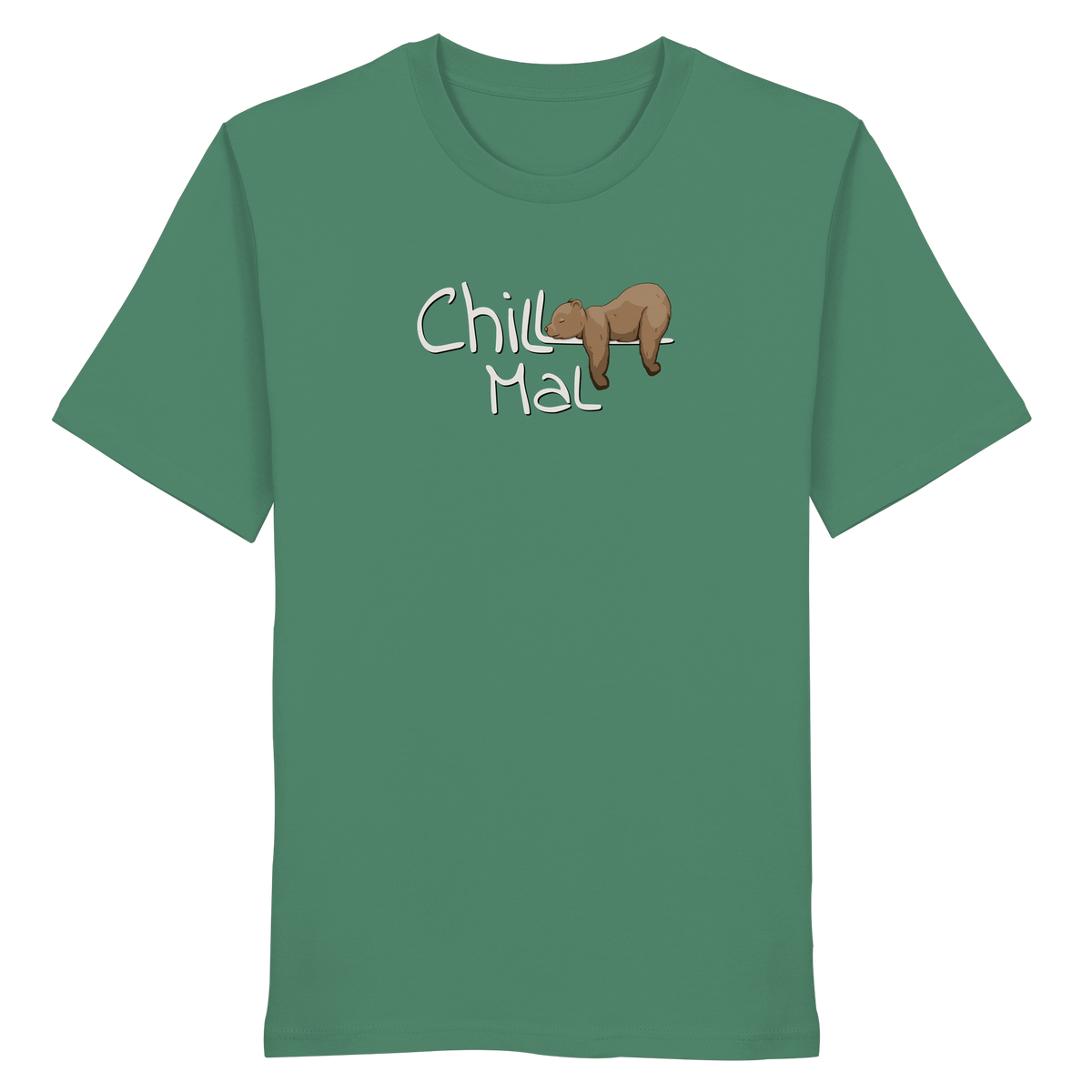 Chill Mal schläfriger Braunbär - Organic Shirt