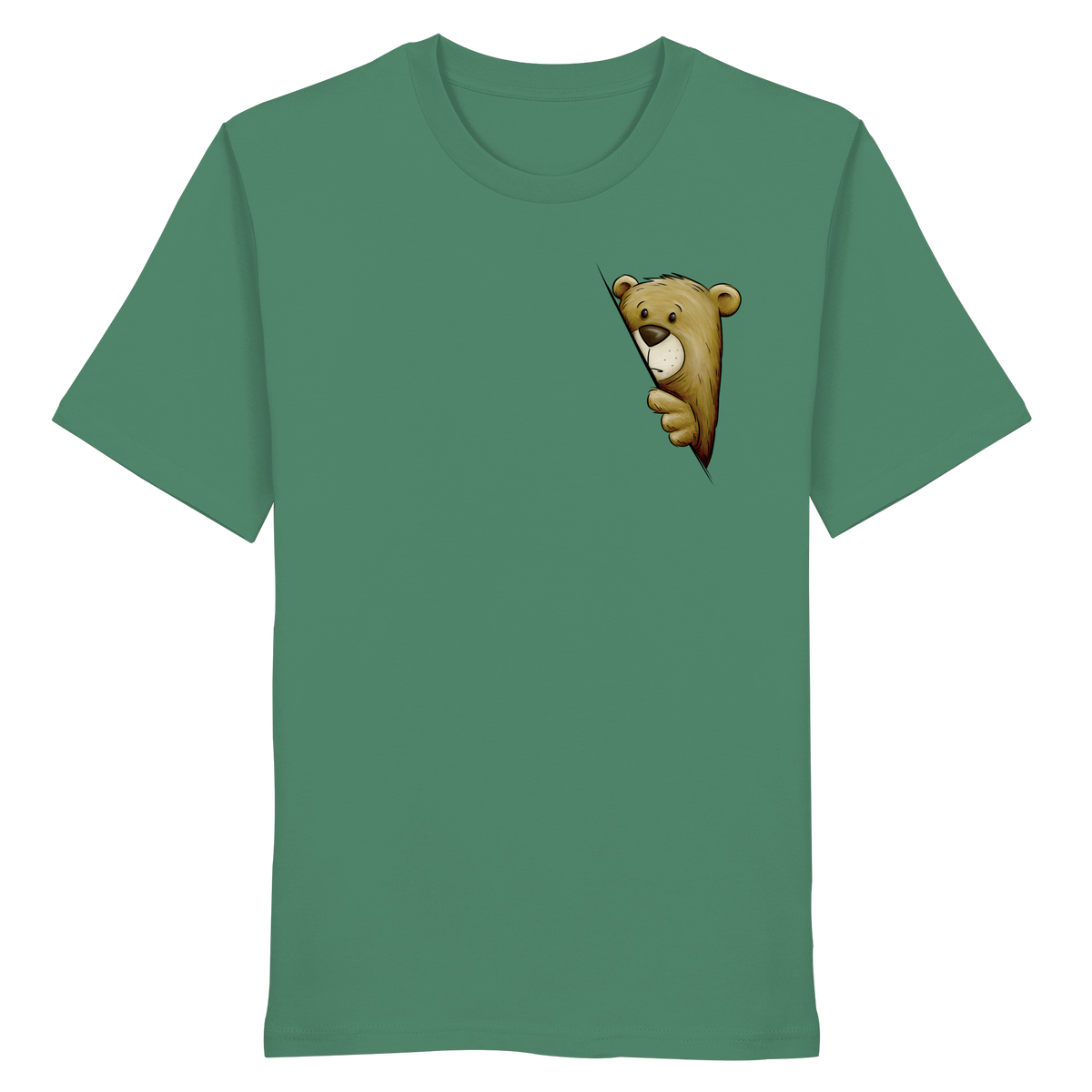 Funky Bär Illustration - Organic Shirt