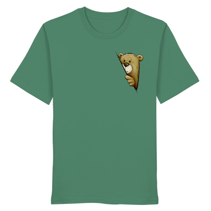 Funky Bär Illustration - Organic Shirt
