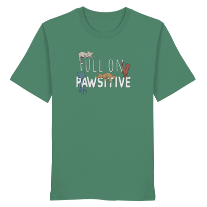Full On Pawsitive! Gechillte Katzen - Organic Shirt