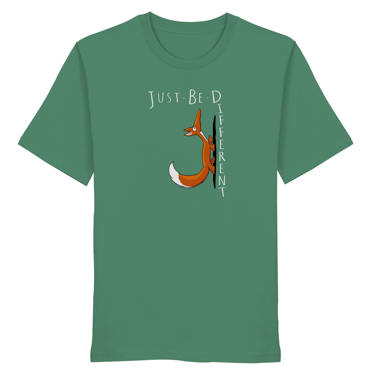 Just Be Different | Sei Anders, kleiner Fuchs - Organic Shirt