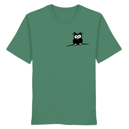 Kleine struppige Eule - Organic Shirt