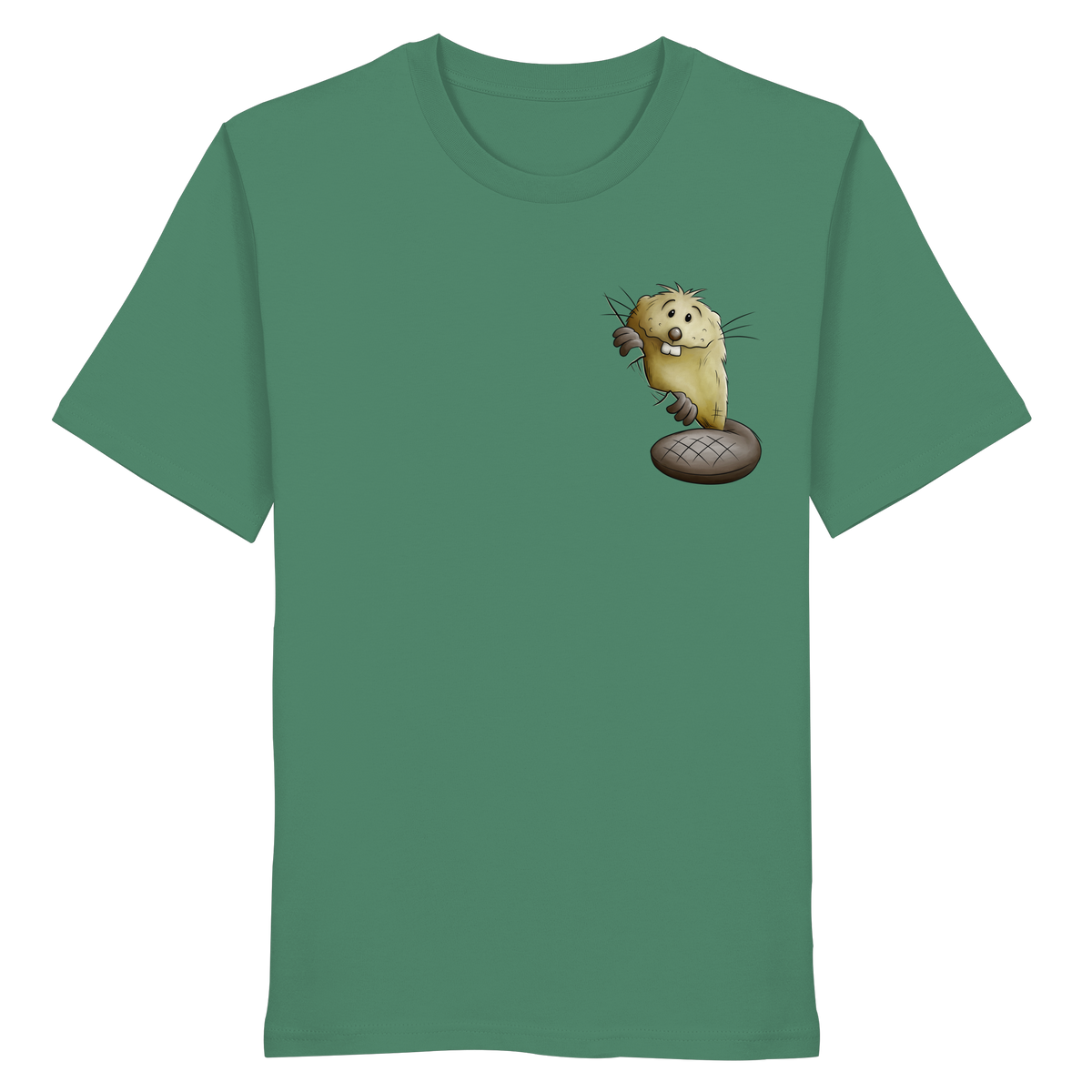 Lustiger frecher Biber - Organic Shirt