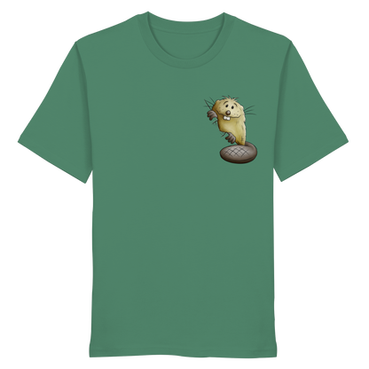 Lustiger frecher Biber - Organic Shirt
