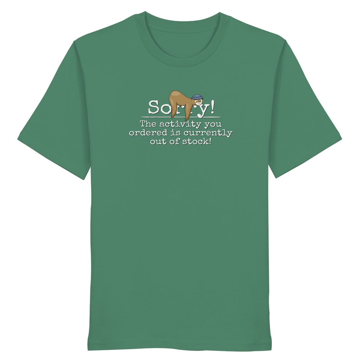 No-Activity Faultier - Organic Shirt