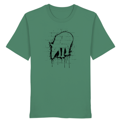 Urban Street Art Tapir Silhouette - Organic Shirt