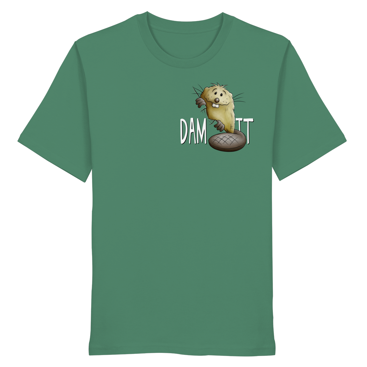 Dam It Verdammt Lustiger Biber - Organic Shirt