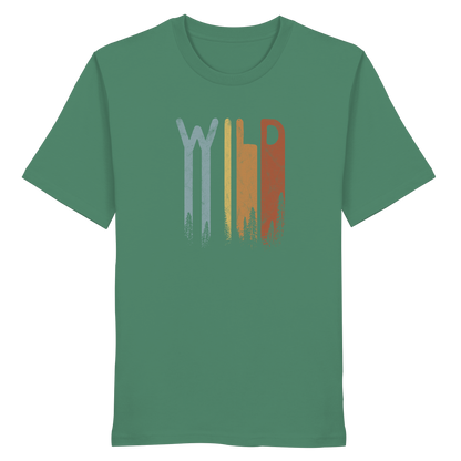 Wild Retro Schriftzug - Organic Shirt
