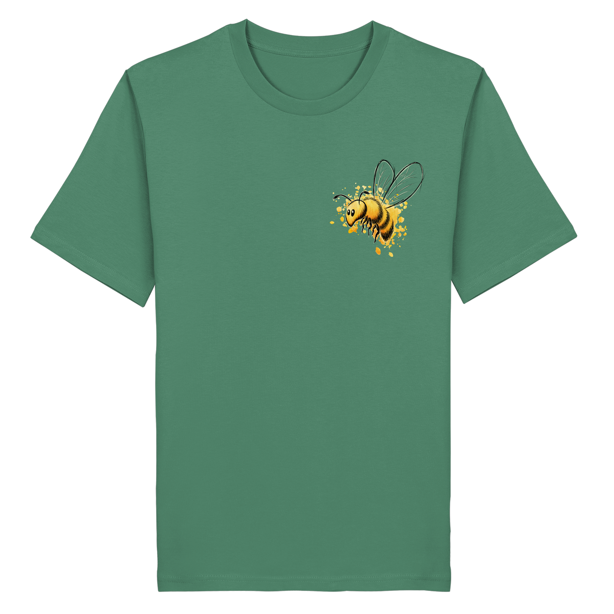 Lässige kleine Honig-Biene - Organic Shirt