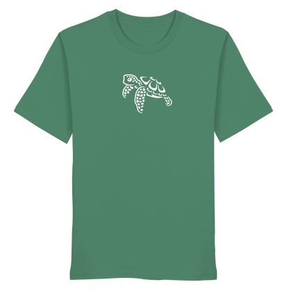 schwimmende Meeres-Schildkröte - Organic Shirt