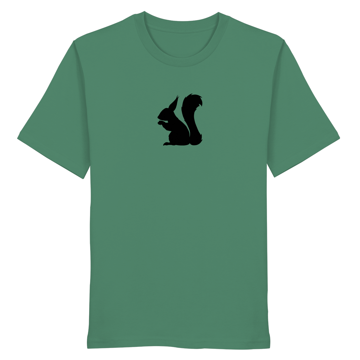 Eichhörnchen Silhouette - Organic Shirt