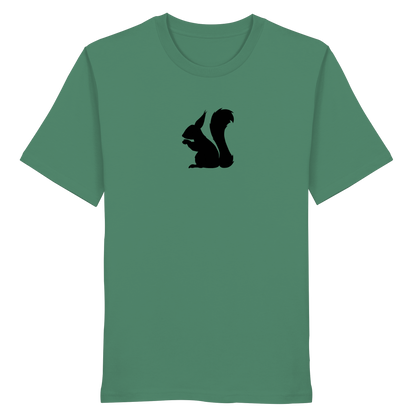 Eichhörnchen Silhouette - Organic Shirt