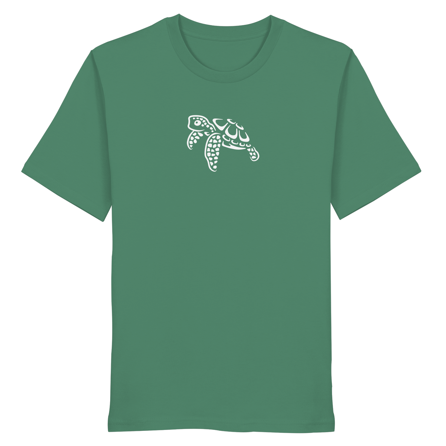 schwimmende Meeres-Schildkröte - Organic Shirt