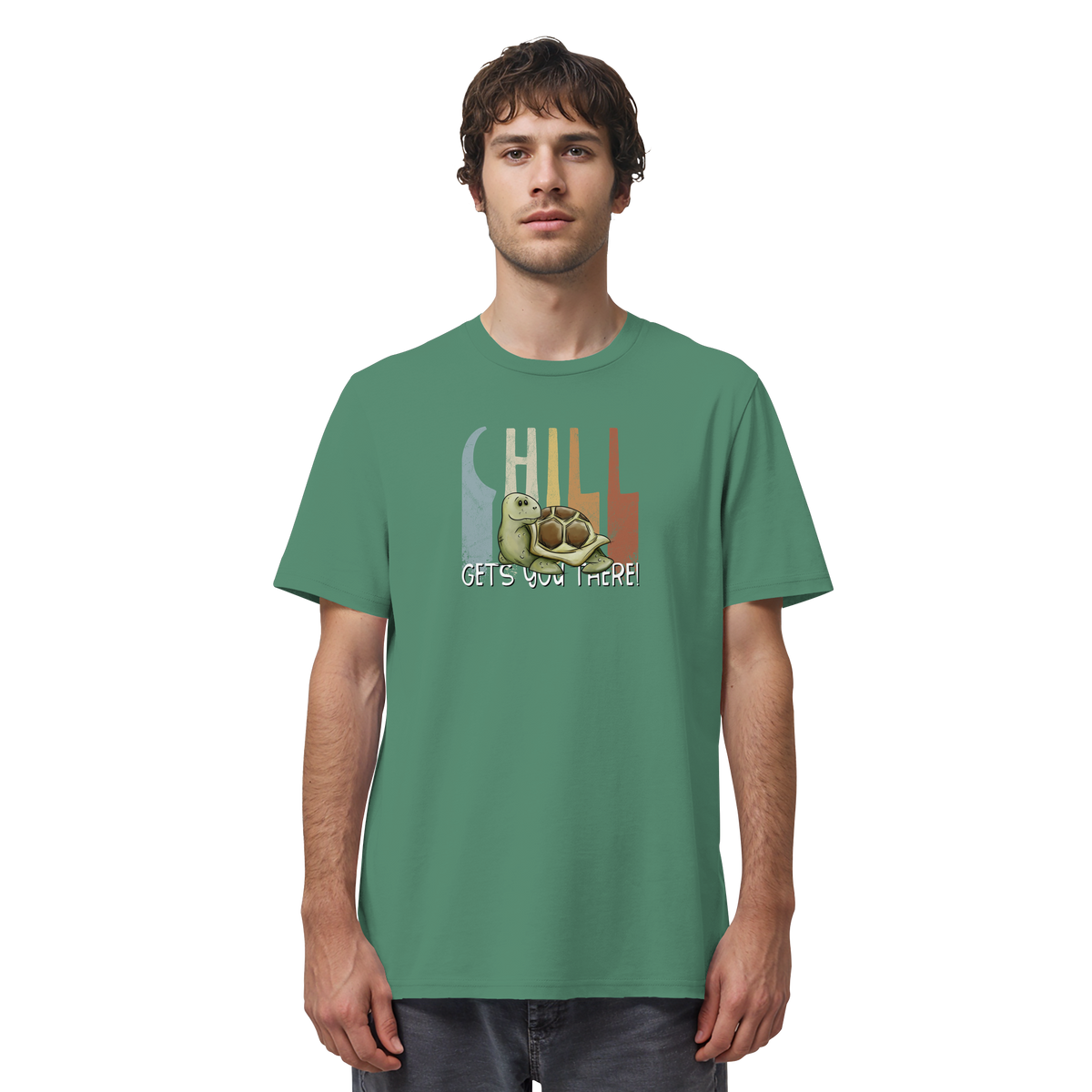 Gechillt gemütliche Schildkröte - Organic Shirt