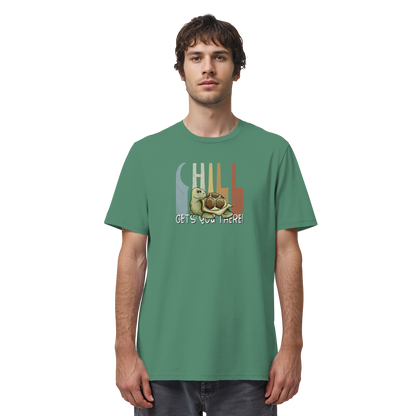 Gechillt gemütliche Schildkröte - Organic Shirt
